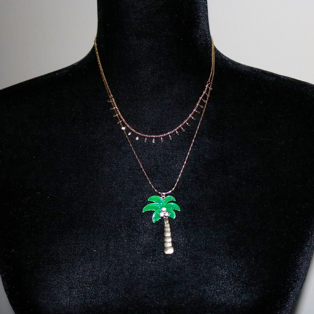 Palm Tree Necklace
